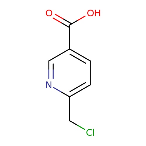3-Pyridinecarboxylic acid, 6-(chloromethyl)-