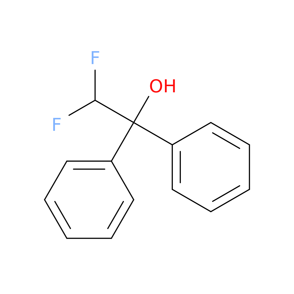 2,2-Difluoro-1,1-diphenylethan-1-ol