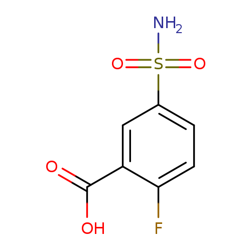 2-Fluoro-5-sulfamoylbenzoic acid