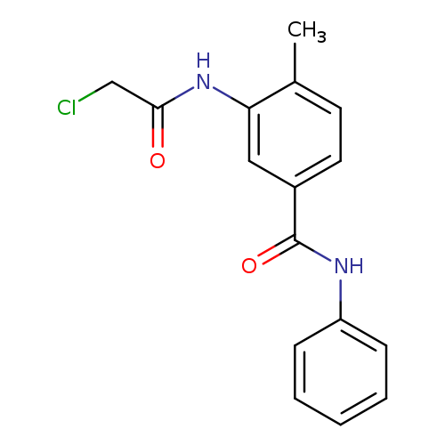 3-(2-chloroacetamido)-4-methyl-N-phenylbenzamide