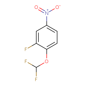 Benzene, 1-(difluoromethoxy)-2-fluoro-4-nitro-