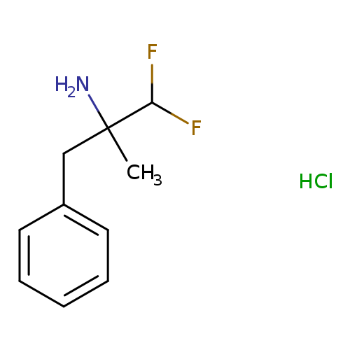 1,1-difluoro-2-methyl-3-phenylpropan-2-amine hydrochloride