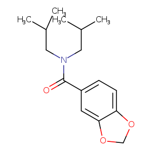 N,N-diisobutyl-1,3-benzodioxole-5-carboxamide