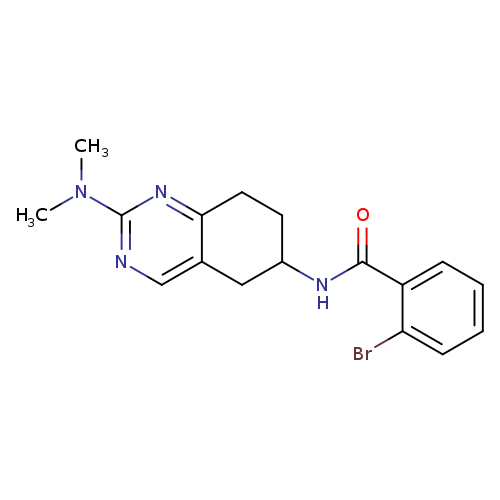 2-bromo-N-[2-(dimethylamino)-5,6,7,8-tetrahydroquinazolin-6-yl]benzamide