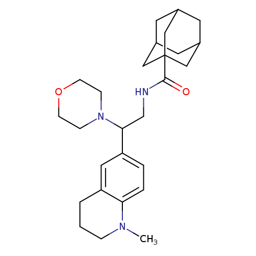 N-[2-(1-methyl-1,2,3,4-tetrahydroquinolin-6-yl)-2-(morpholin-4-yl)ethyl]adamantane-1-carboxamide
