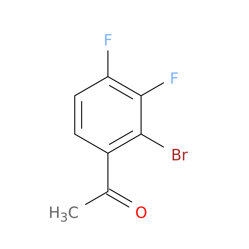 1-(2-Bromo-3,4-difluorophenyl)ethanone