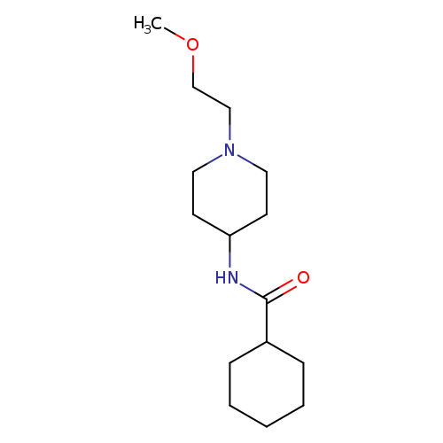 N-[1-(2-methoxyethyl)piperidin-4-yl]cyclohexanecarboxamide