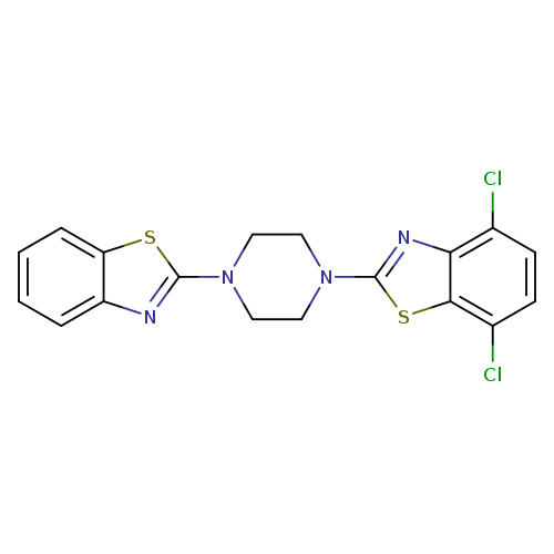 2-[4-(1,3-benzothiazol-2-yl)piperazin-1-yl]-4,7-dichloro-1,3-benzothiazole