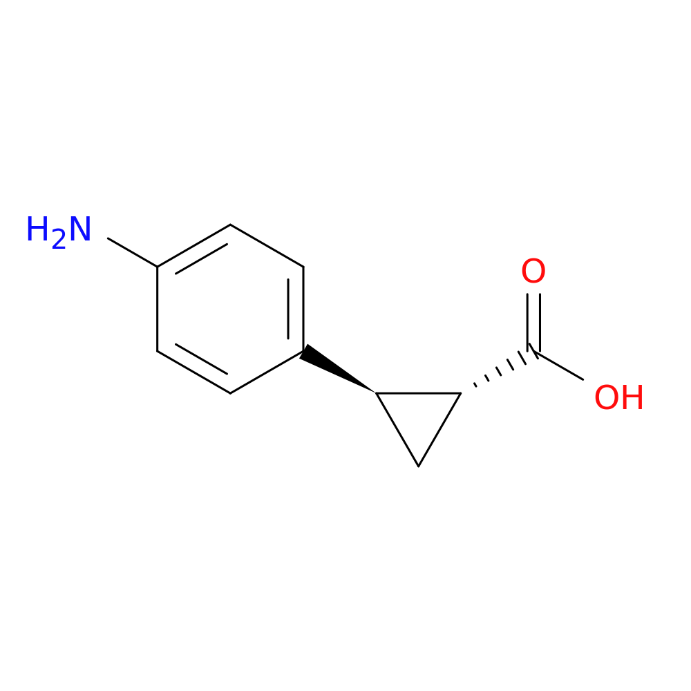 rac-(1R,2R)-2-(4-aminophenyl)cyclopropane-1-carboxylic acid