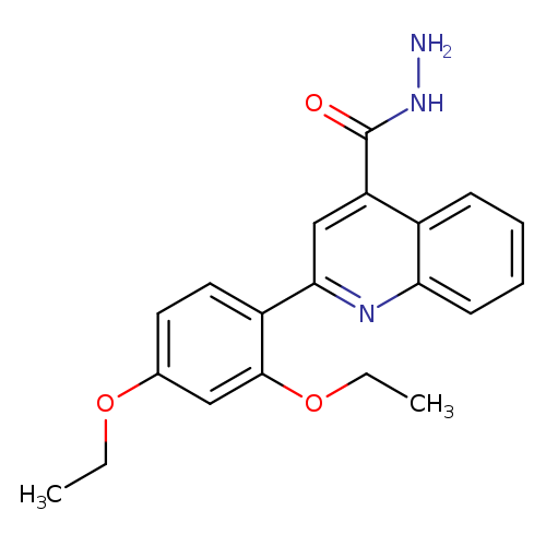 2-(2,4-Diethoxyphenyl)quinoline-4-carbohydrazide