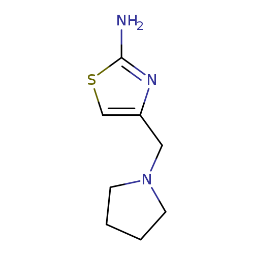 4-(Pyrrolidin-1-ylmethyl)-1,3-thiazol-2-amine