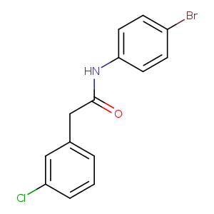 N-(4-bromophenyl)-2-(3-chlorophenyl)acetamide