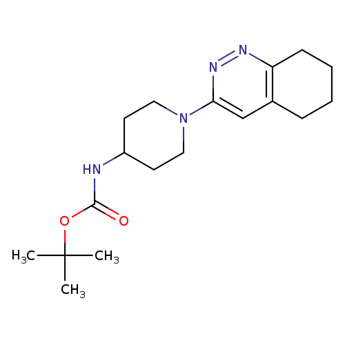 tert-butyl N-[1-(5,6,7,8-tetrahydrocinnolin-3-yl)piperidin-4-yl]carbamate