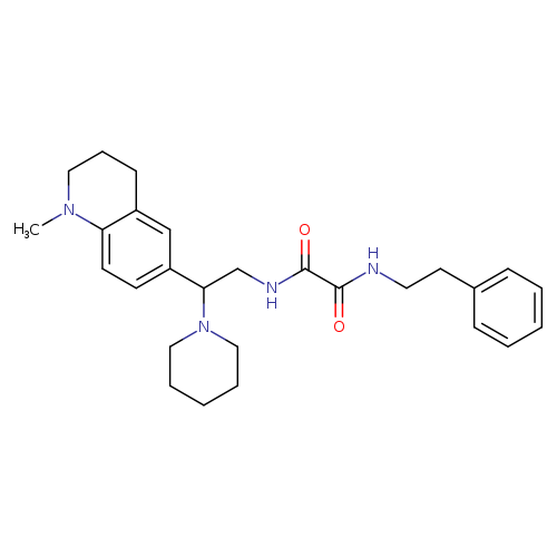 N-[2-(1-methyl-1,2,3,4-tetrahydroquinolin-6-yl)-2-(piperidin-1-yl)ethyl]-N'-(2-phenylethyl)ethanediamide