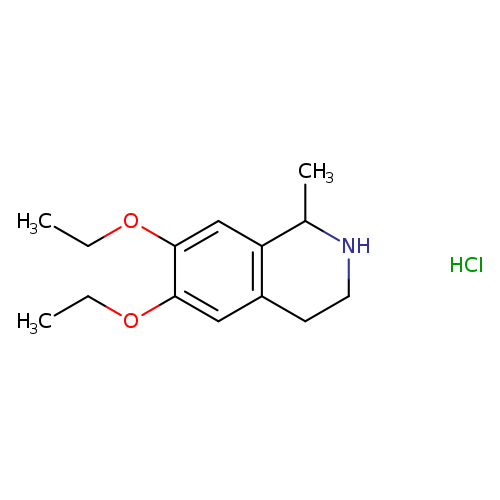 6,7-Diethoxy-1-methyl-1,2,3,4-tetrahydroisoquinoline HCl