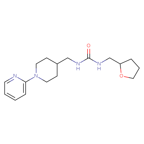 3-[(oxolan-2-yl)methyl]-1-{[1-(pyridin-2-yl)piperidin-4-yl]methyl}urea