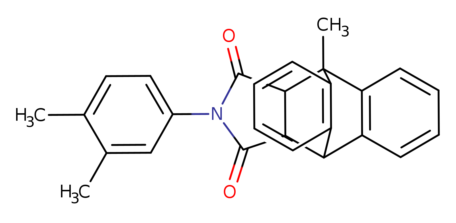 17-(3,4-dimethylphenyl)-1-methyl-17-azapentacyclo[6.6.5.0~2,7~.0~9,14~.0~15,19~]nonadeca-2,4,6,9,11,13-hexaene-16,18-dione