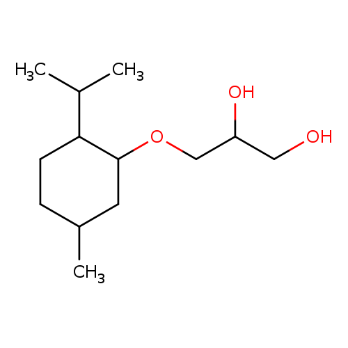 3-[[5-Methyl-2-(1-methylethyl)cyclohexyl]oxy]propane-1,2-diol