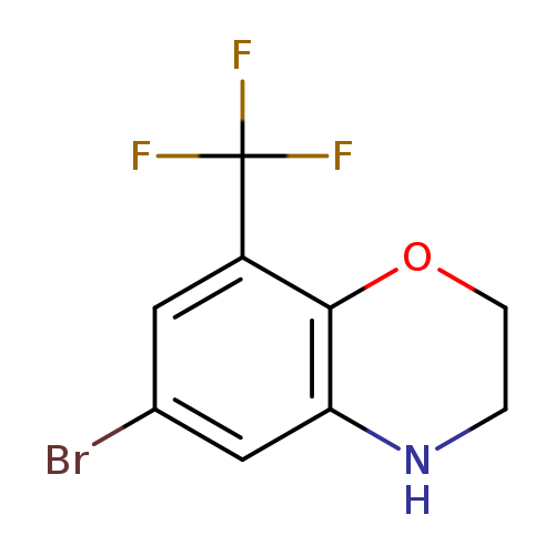 6-bromo-8-(trifluoromethyl)-3,4-dihydro-2H-1,4-benzoxazine
