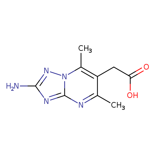 2-{2-amino-5,7-dimethyl-[1,2,4]triazolo[1,5-a]pyrimidin-6-yl}acetic acid