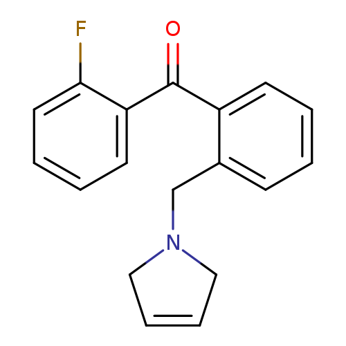 (2-((2,5-Dihydro-1H-pyrrol-1-yl)methyl)phenyl)(2-fluorophenyl)methanone