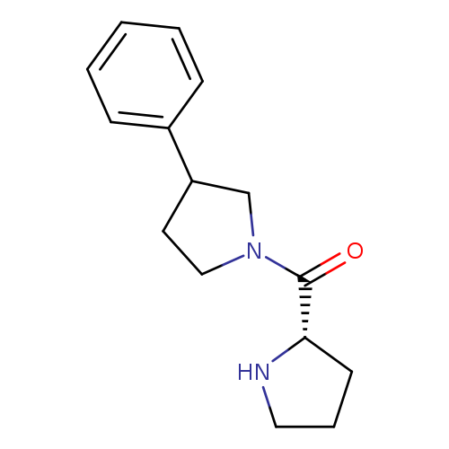 3-phenyl-1-[(2S)-pyrrolidine-2-carbonyl]pyrrolidine