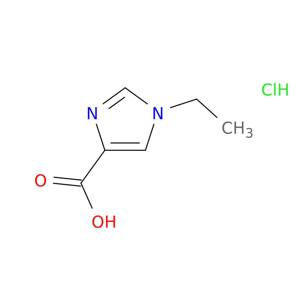 1-Ethyl-1H-imidazole-4-carboxylic acid hydrochloride