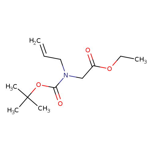 GLYCINE, N-[(1,1-DIMETHYLETHOXY)CARBONYL]-N-2-PROPEN-1-YL-, ETHYL ESTER
