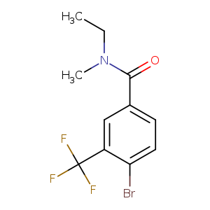 4-Bromo-N-ethyl-N-methyl-3-trifluoromethyl-benzamide