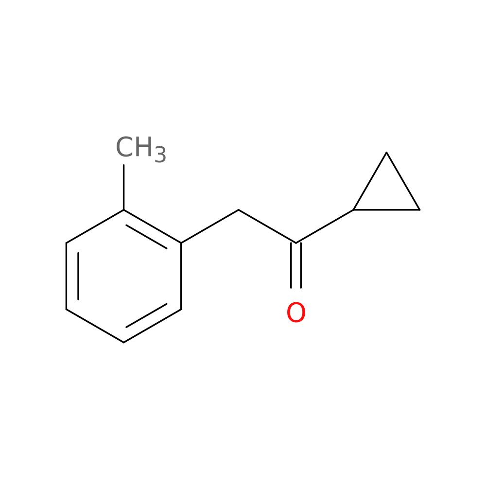 1-cyclopropyl-2-(2-methylphenyl)ethan-1-one