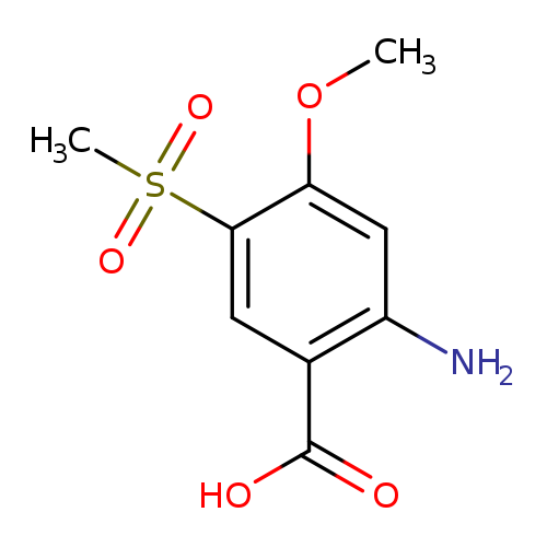 2-amino-5-methanesulfonyl-4-methoxybenzoic acid