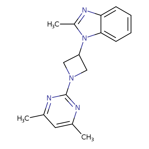 1-[1-(4,6-dimethylpyrimidin-2-yl)azetidin-3-yl]-2-methyl-1H-1,3-benzodiazole