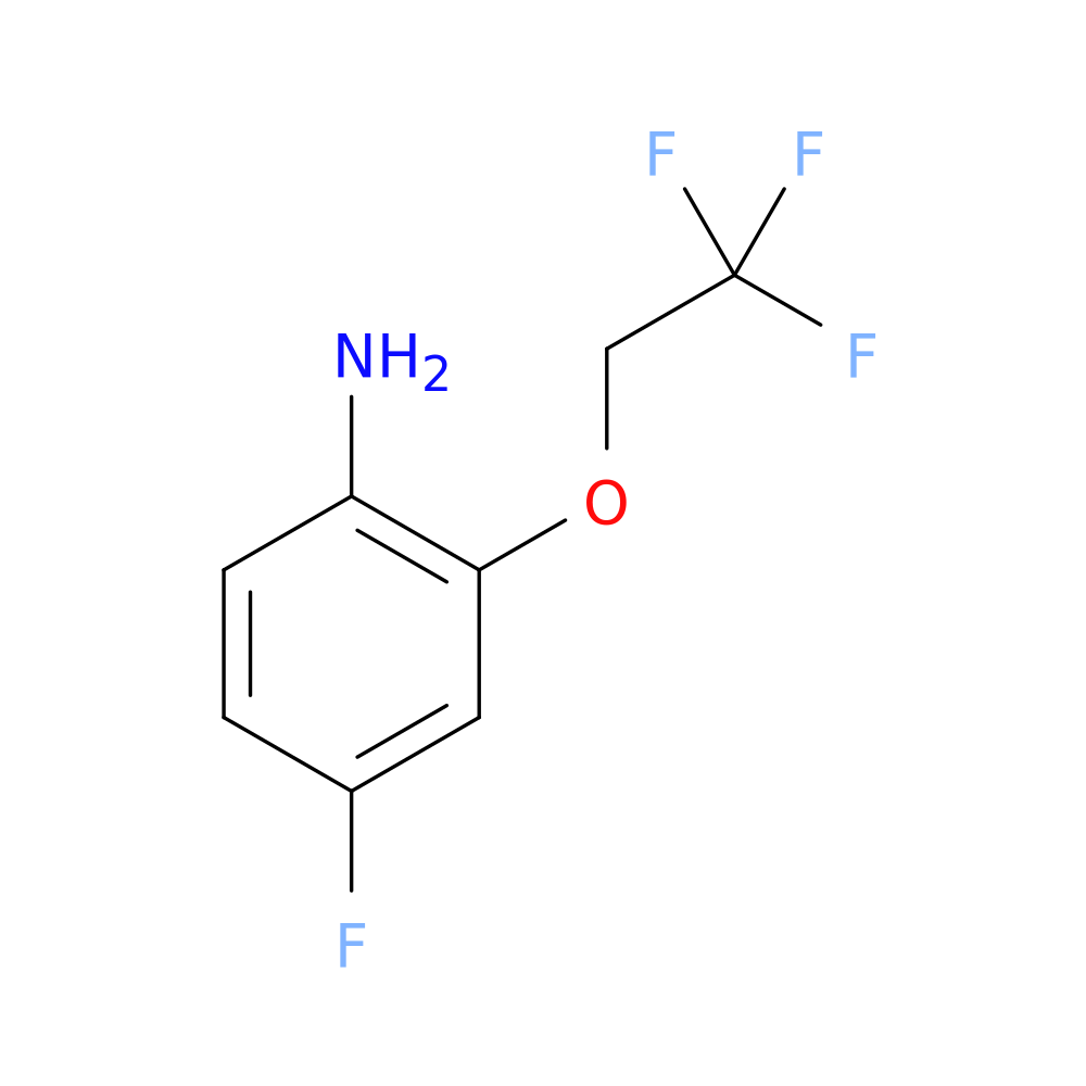 4-Fluoro-2-(2,2,2-trifluoroethoxy)aniline