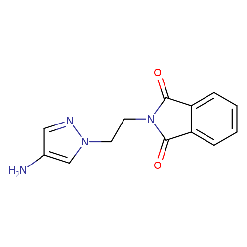 2-(2-(4-Amino-1H-pyrazol-1-yl)ethyl)isoindoline-1,3-dione