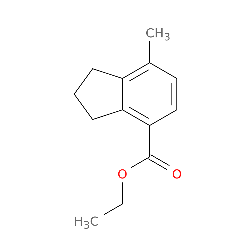 Ethyl 7-methyl-2,3-dihydro-1H-indene-4-carboxylate