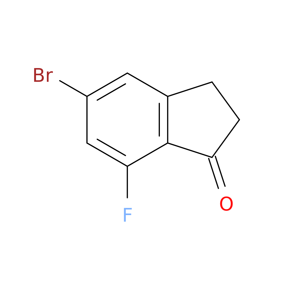 5-Bromo-7-fluoro-2,3-dihydro-1H-inden-1-one