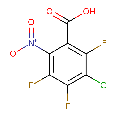 Benzoic acid, 3-chloro-2,4,5-trifluoro-6-nitro-