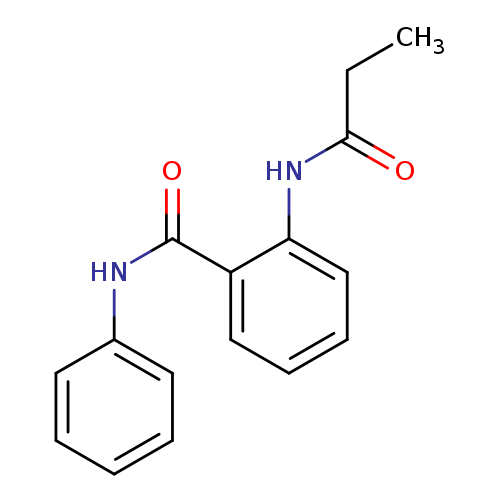 N-phenyl-2-(propionylamino)benzamide