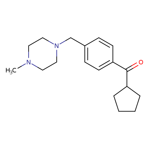 CYCLOPENTYL 4-(4-METHYLPIPERAZINOMETHYL)PHENYL KETONE