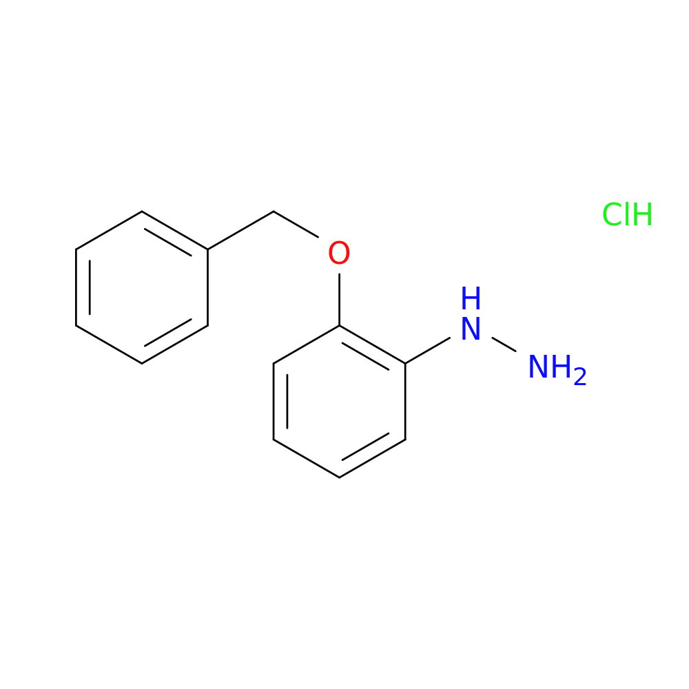 (2-Benzyloxy-phenyl)-hydrazine, HCl