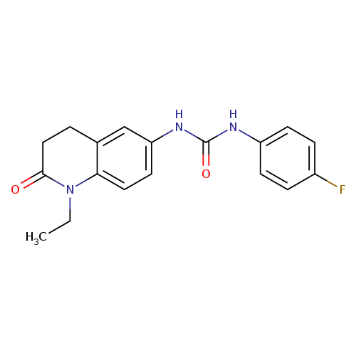 3-(1-ethyl-2-oxo-1,2,3,4-tetrahydroquinolin-6-yl)-1-(4-fluorophenyl)urea