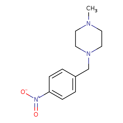 1-Methyl-4-(4-nitrobenzyl)piperazine
