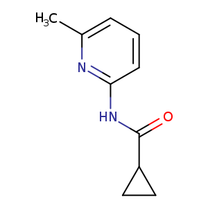 N-(6-methylpyridin-2-yl)cyclopropanecarboxamide