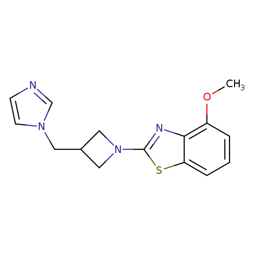 2-{3-[(1H-imidazol-1-yl)methyl]azetidin-1-yl}-4-methoxy-1,3-benzothiazole