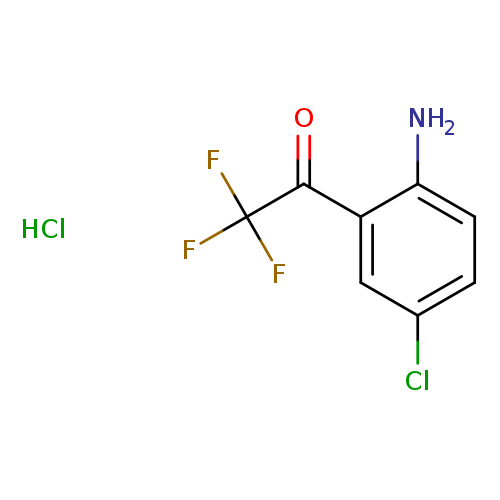 Ethanone, 1-(2-amino-5-chlorophenyl)-2,2,2-trifluoro-, hydrochloride (1:1)