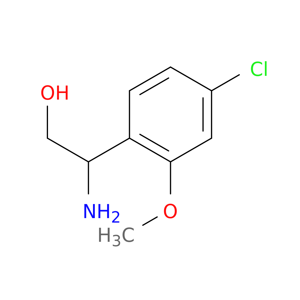 2-amino-2-(4-chloro-2-methoxyphenyl)ethan-1-ol
