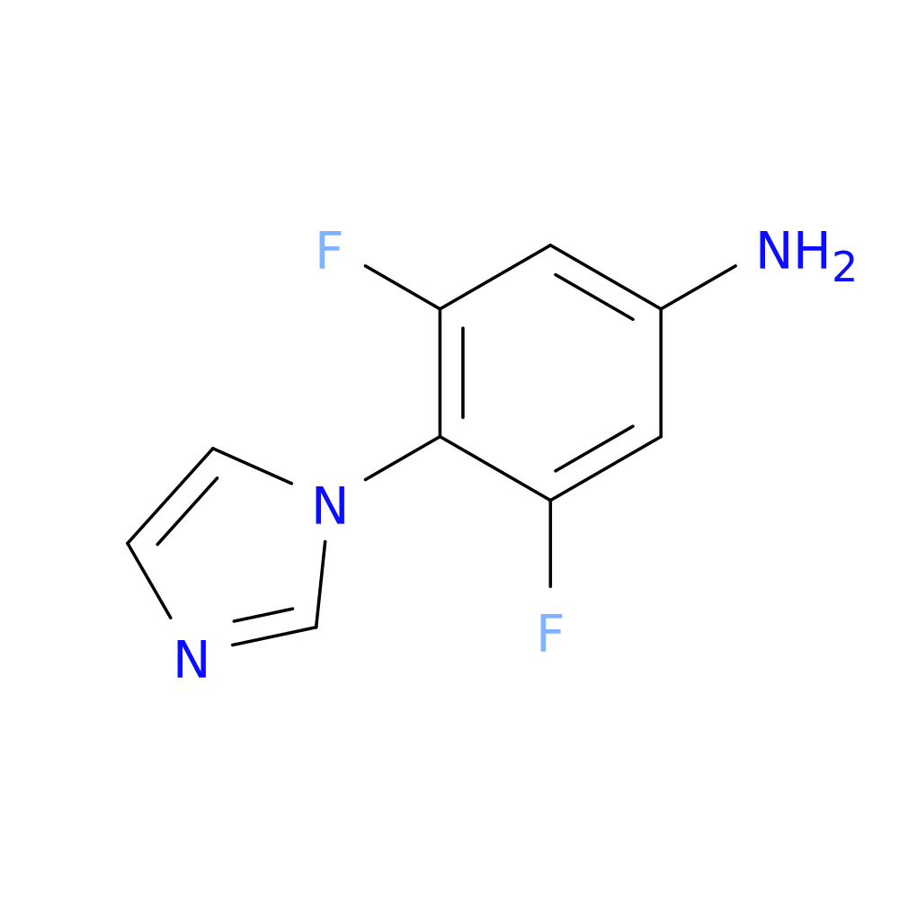 3,5-difluoro-4-(1H-imidazol-1-yl)aniline