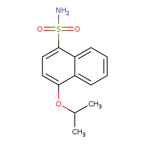 4-(propan-2-yloxy)naphthalene-1-sulfonamide