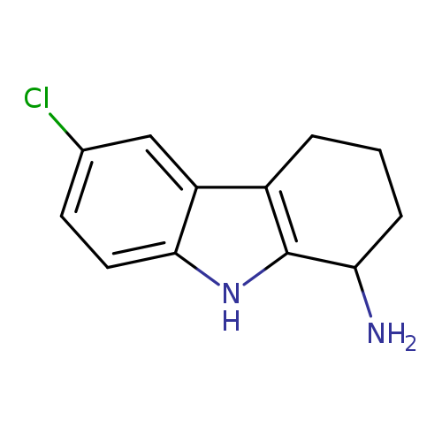 6-Chloro-2,3,4,9-tetrahydro-1h-carbazol-1-amine
