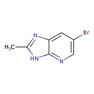 6-Bromo-2-methyl-4H-imidazo[4,5-b]pyridine